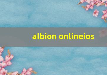 albion onlineios